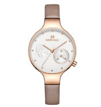 Quartz Leather Band Watch