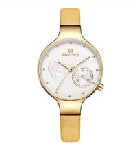 Quartz Leather Band Watch