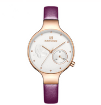 Quartz Leather Band Watch
