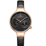 Quartz Leather Band Watch