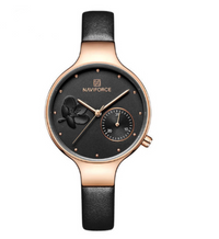 Quartz Leather Band Watch
