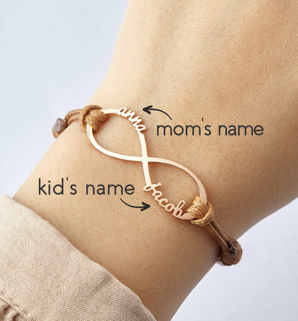 Mom Bracelet With Kids Names