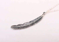 Turquoise Leaf Feather