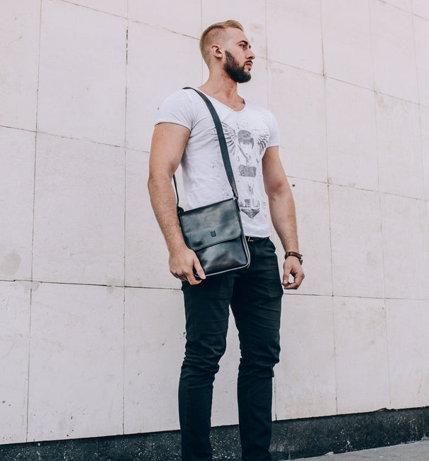 Custom Crossbody Leather Bag